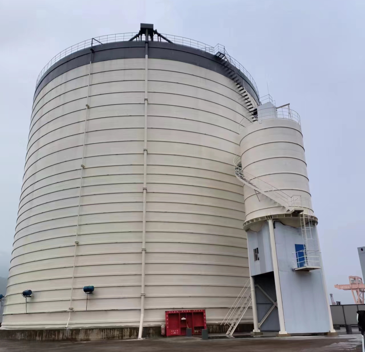 广阳10万吨水泥钢板库